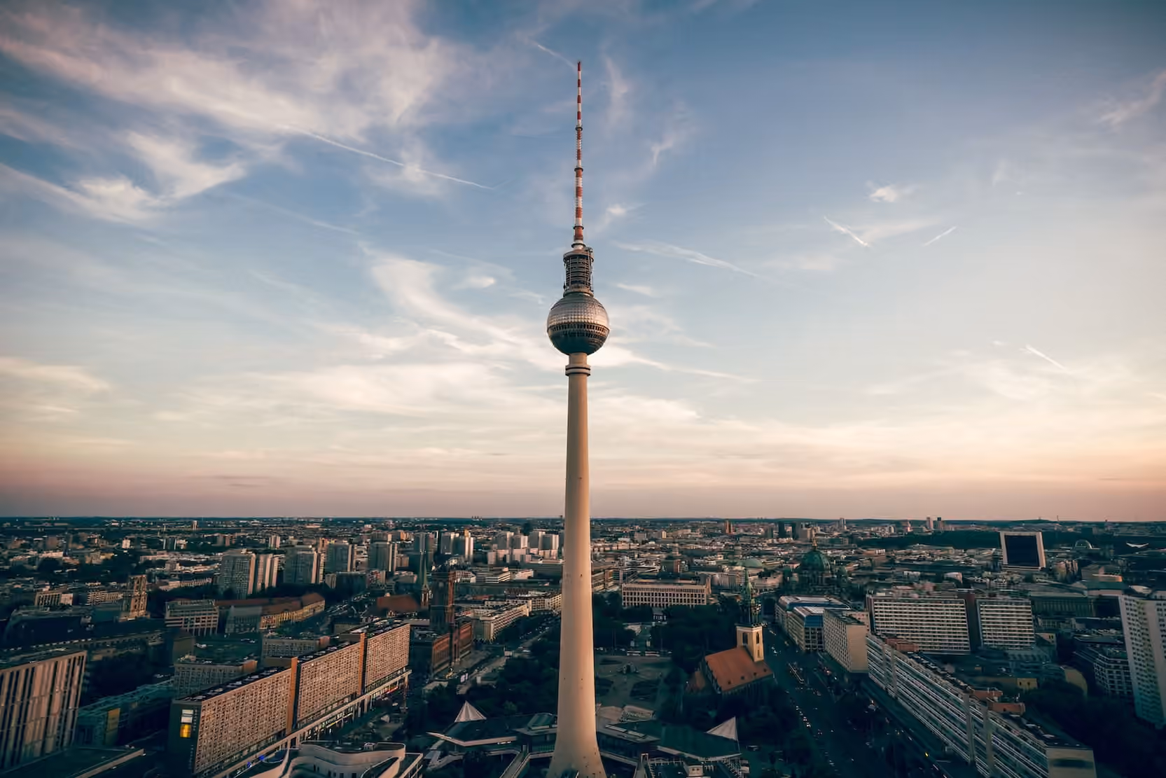 Stadtansicht von Berlin aus dem myroom24-Bildbestand